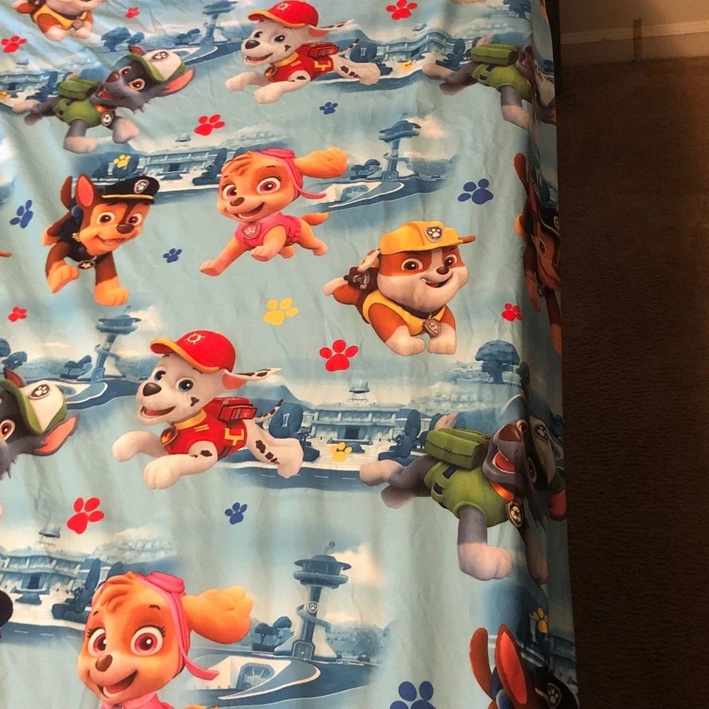 Paw Patrol Kids Bedding - Blue with Multicolor Pups
